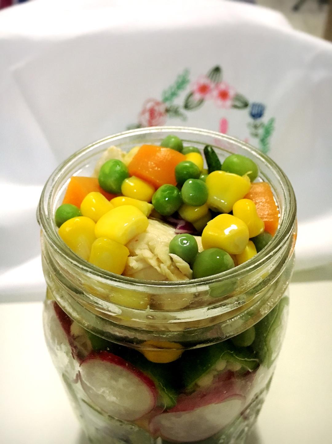 【我爱Salad】梅森瓶沙拉罐的做法
