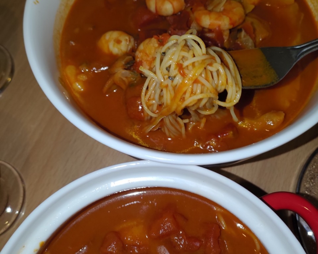 義式番茄海鮮湯的做法 步骤2