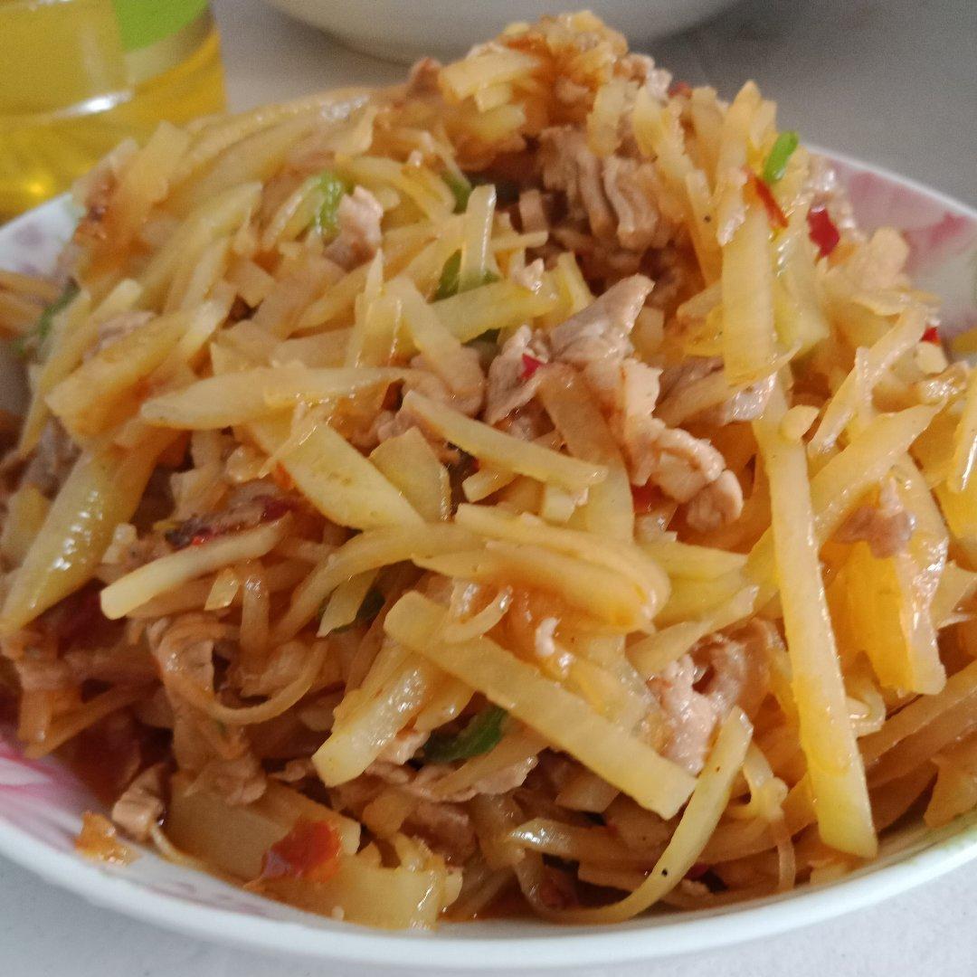 青椒土豆肉丝