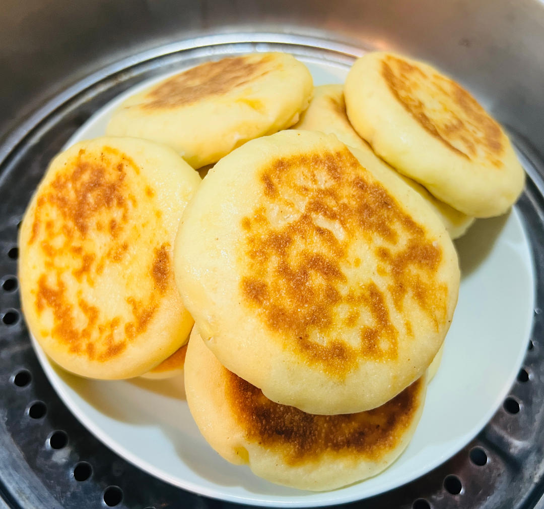 松软养胃的山药饼      （高营养低热量）