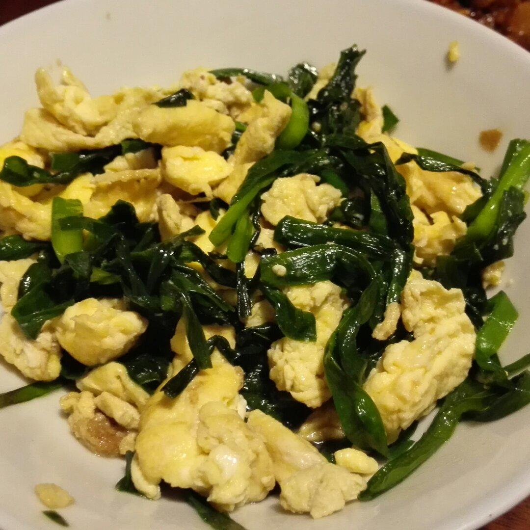 韭菜炒鸡蛋