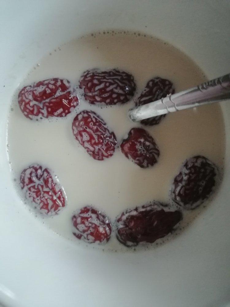 姜枣红糖鲜奶