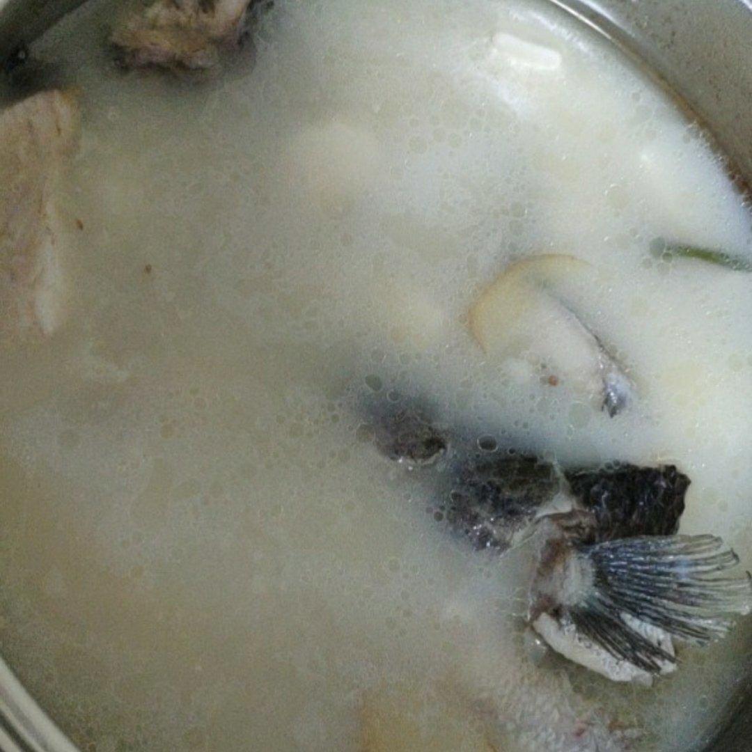 黑鱼豆腐汤