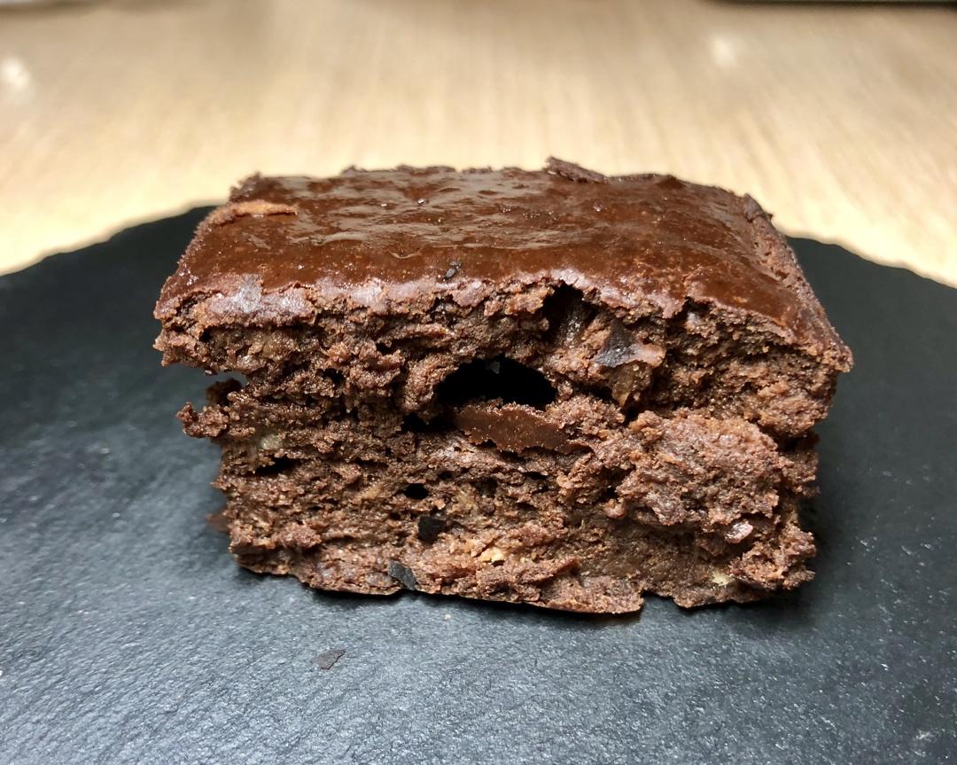 【无油无糖减脂超好吃】布朗尼蛋糕 Fudgy Brownie