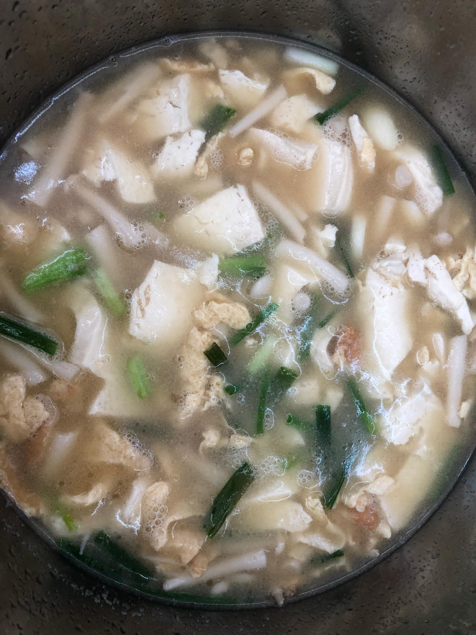 鲜美豆腐汤的简单做法