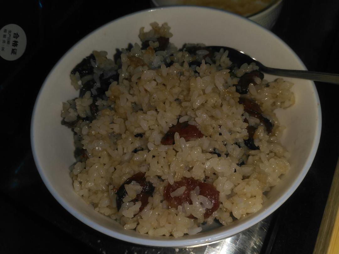 蚝油腊肠炒饭