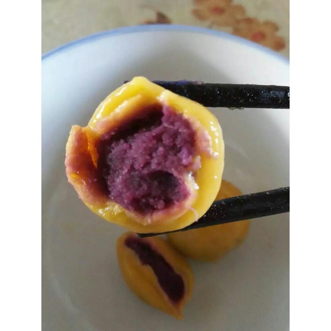 紫薯汤圆