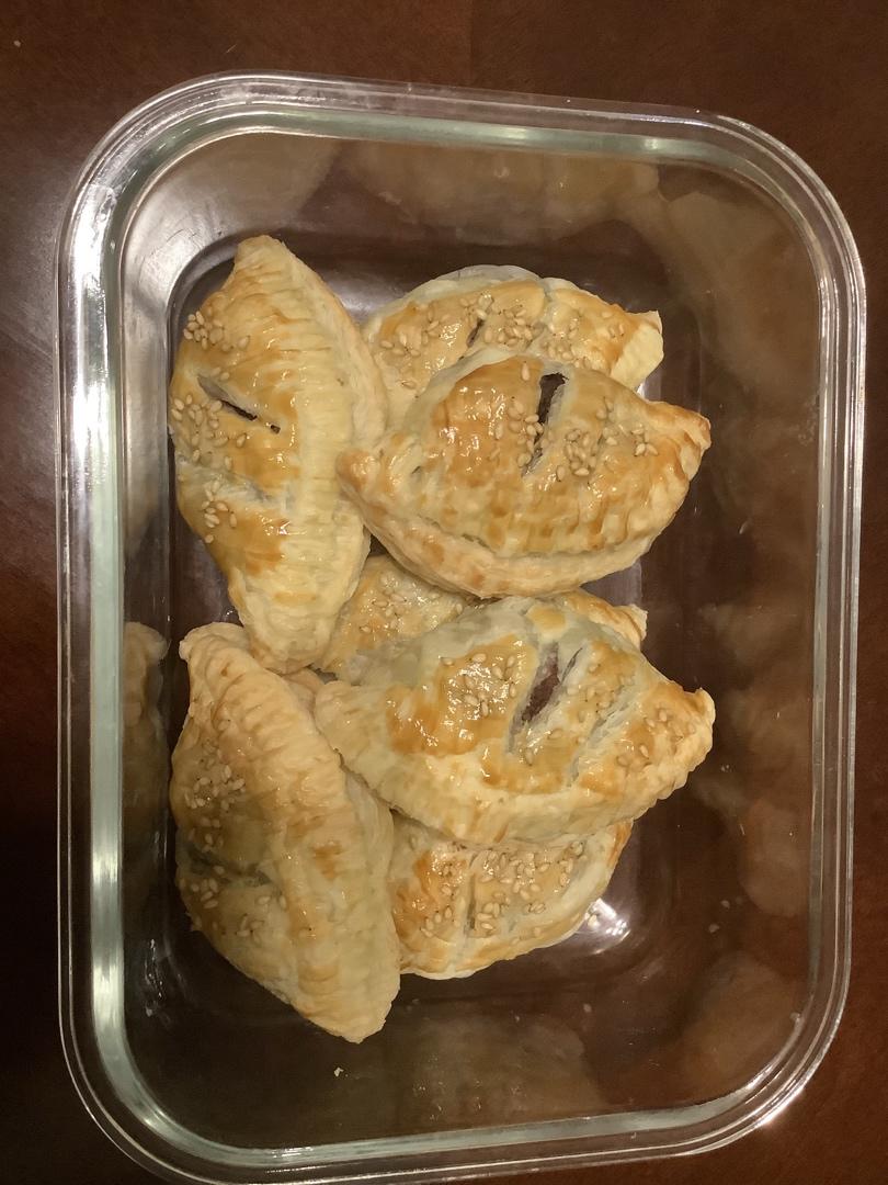 红豆酥（蛋挞皮版）