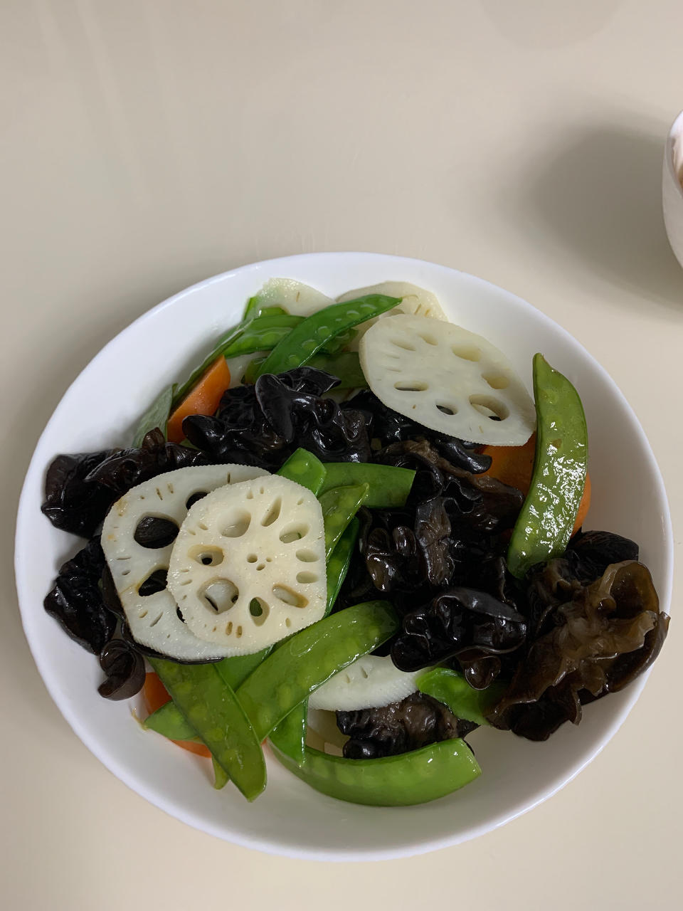 素菜也可以这么美—荷塘小炒