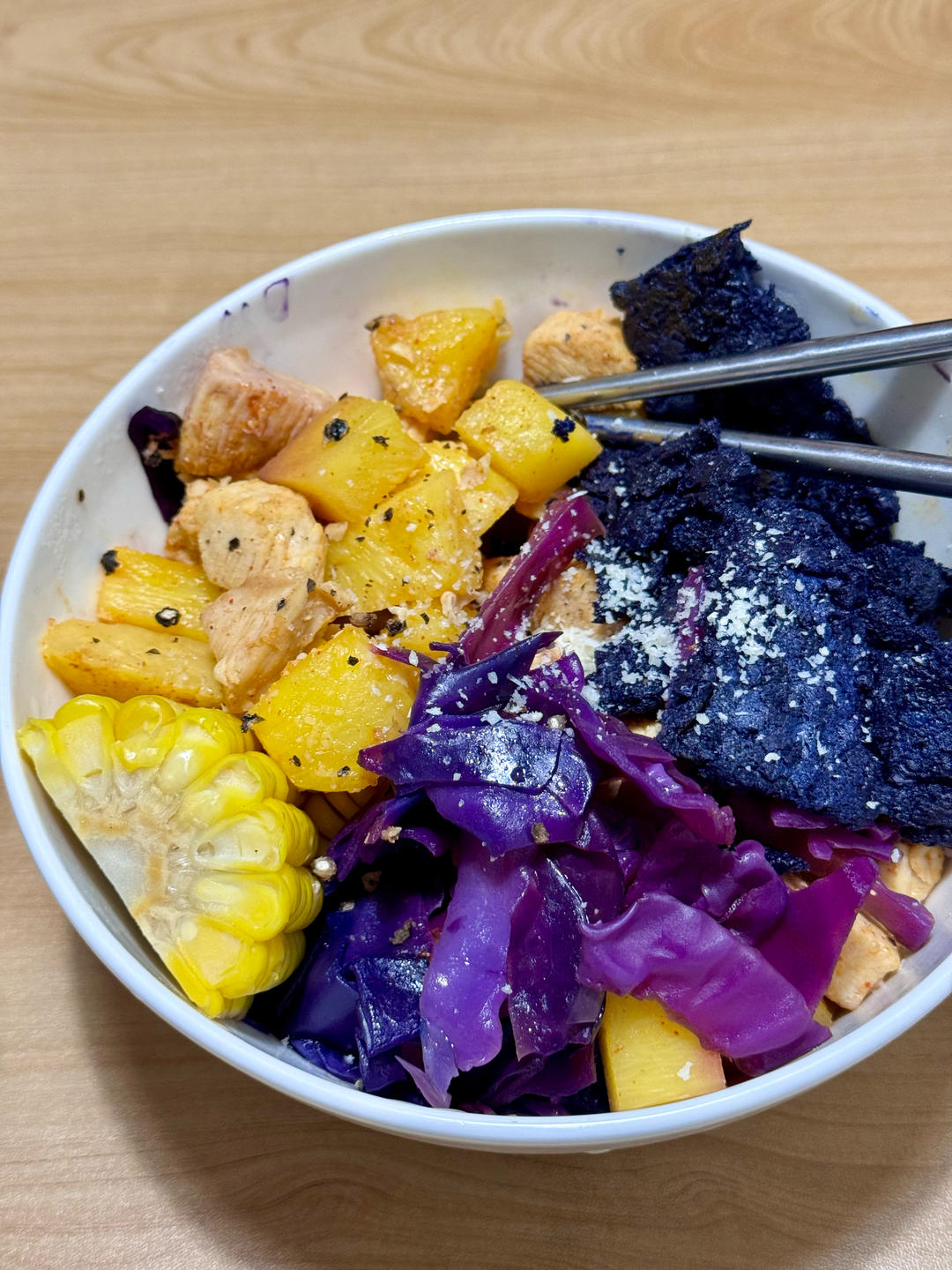 菠萝咕噜肉（鸡胸肉版）