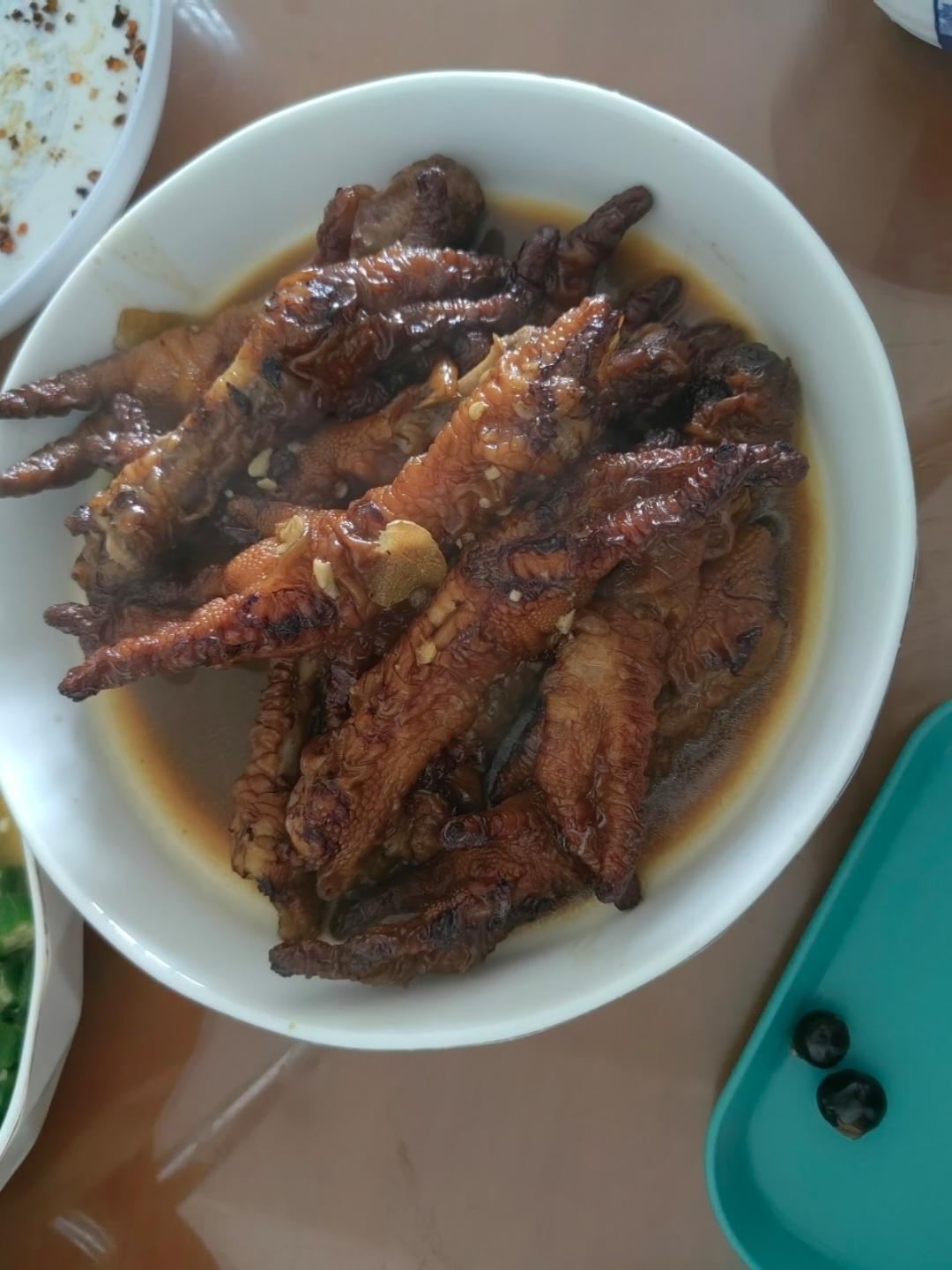 简易超好吃虎皮鸡爪（空气炸锅版）