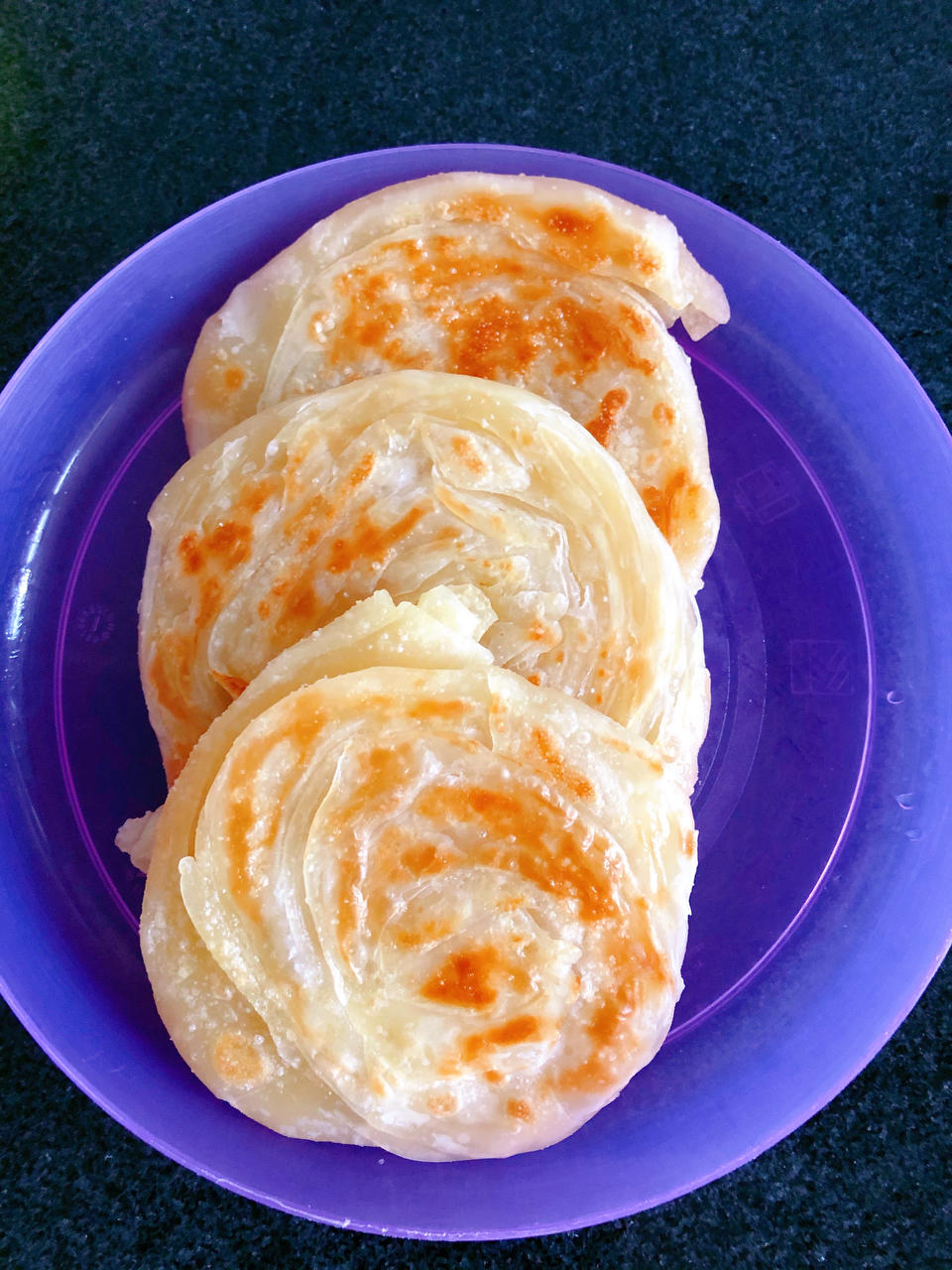 葱油饼（馄饨皮版）