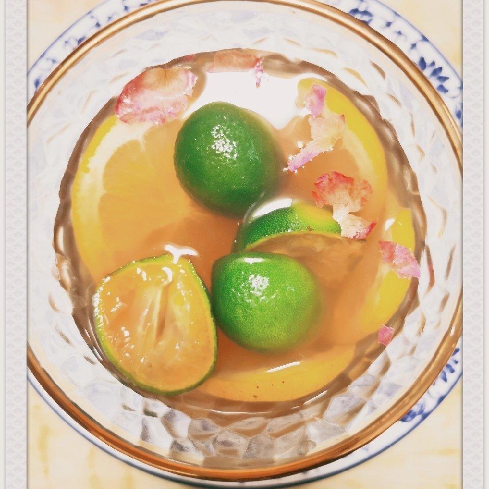 蜂蜜柠檬玫瑰红茶