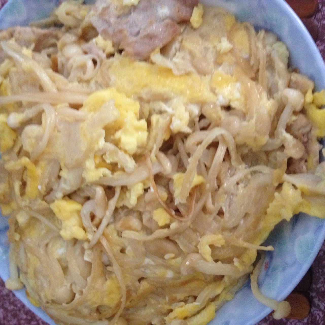 金针菇炒蛋