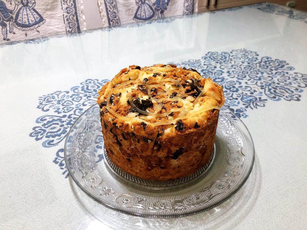 肉松手撕面包—超软会爆浆的面包哟