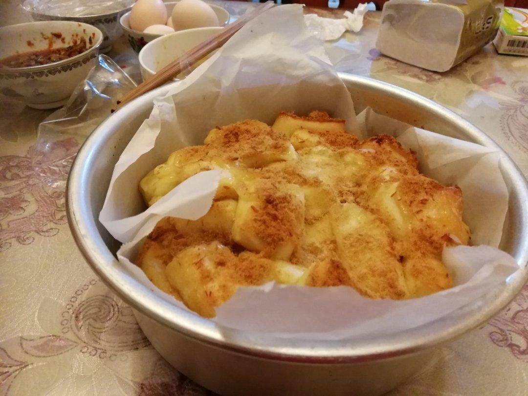 肉松手撕面包—超软会爆浆的面包哟