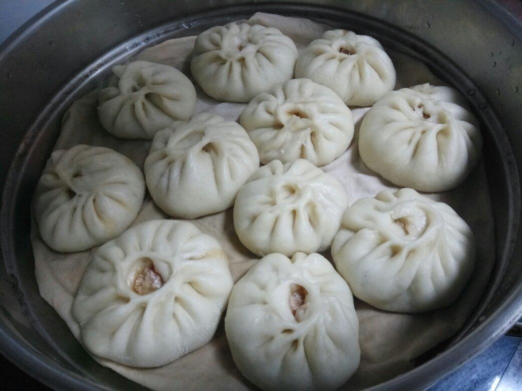 猪肉包子（附视频。一次性发酵。）