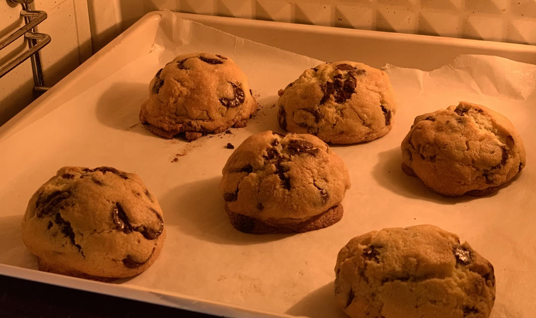 ㊙️海盐核桃巧克力大曲奇🍪