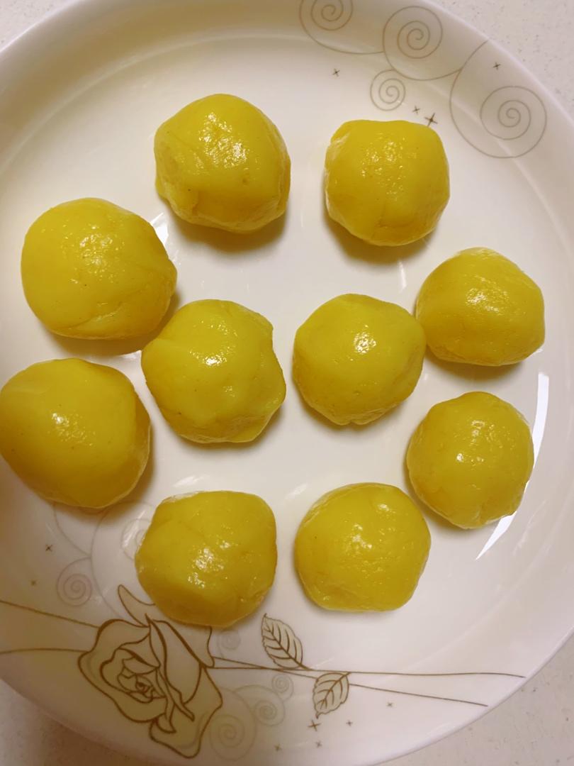 奶黄包的奶黄馅