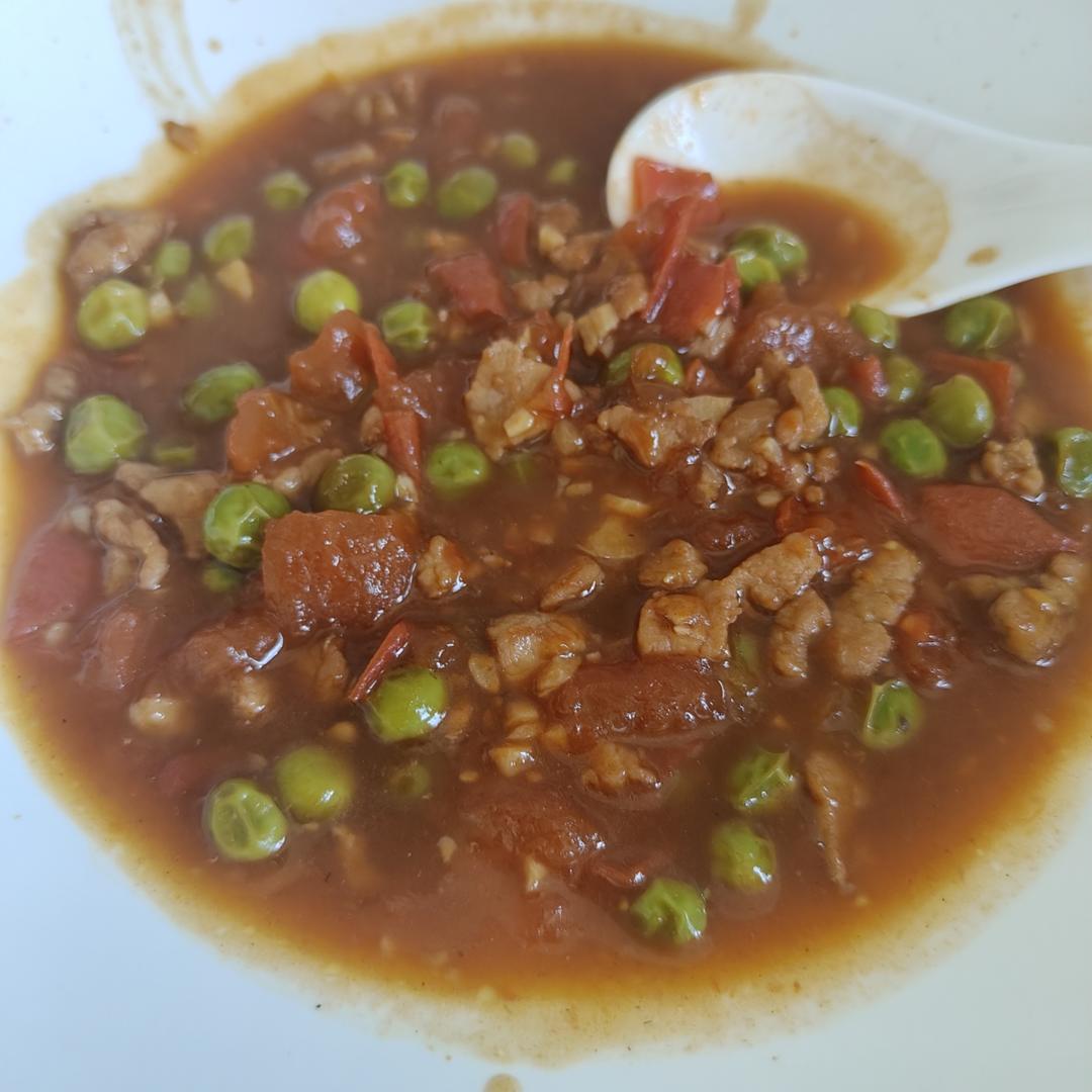 夏日开胃菜！毛豆番茄肉酱｜浓郁鲜香，超级下饭🍜