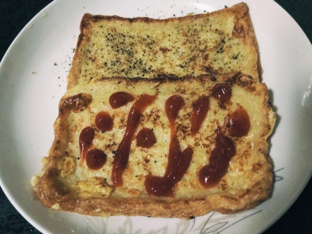 十分钟快手早餐【港式火腿西多士】