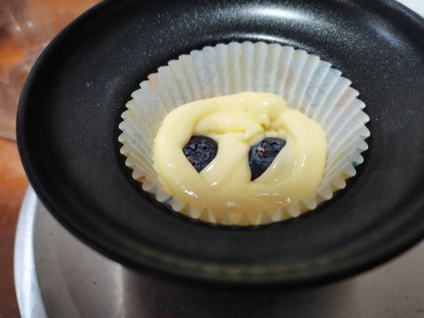 🫐星巴克同款大蘑菇头清新蓝莓爆浆麦芬🫐