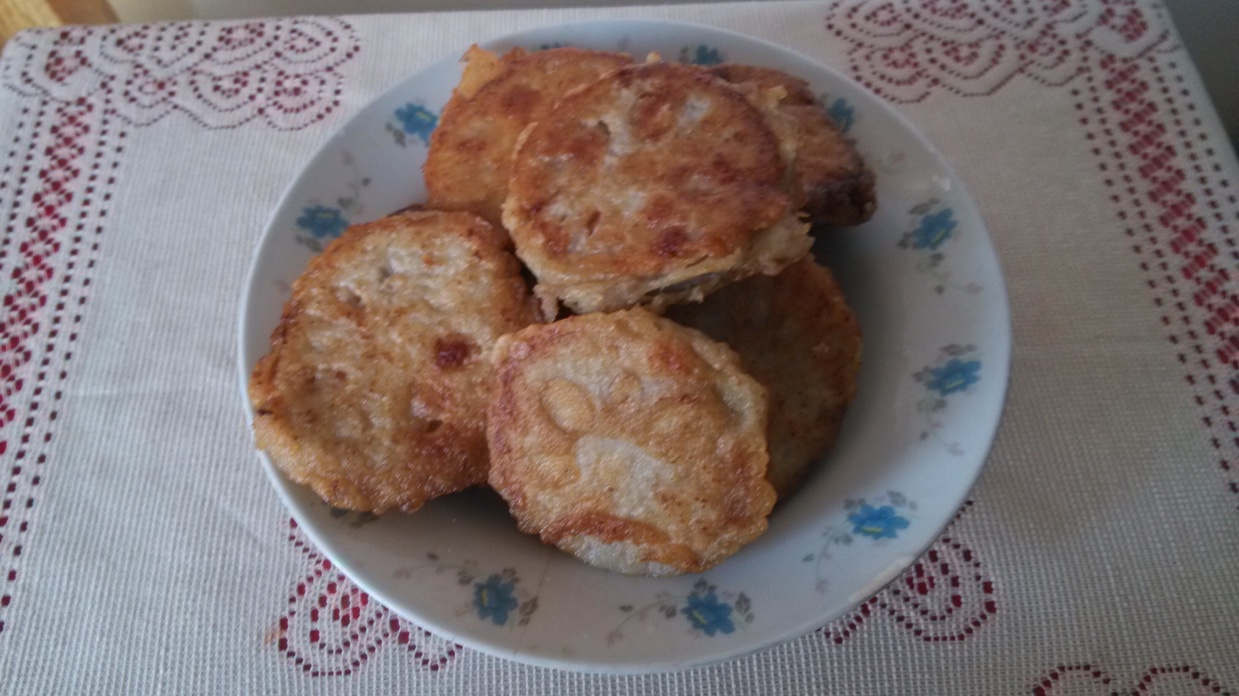 香煎藕饼