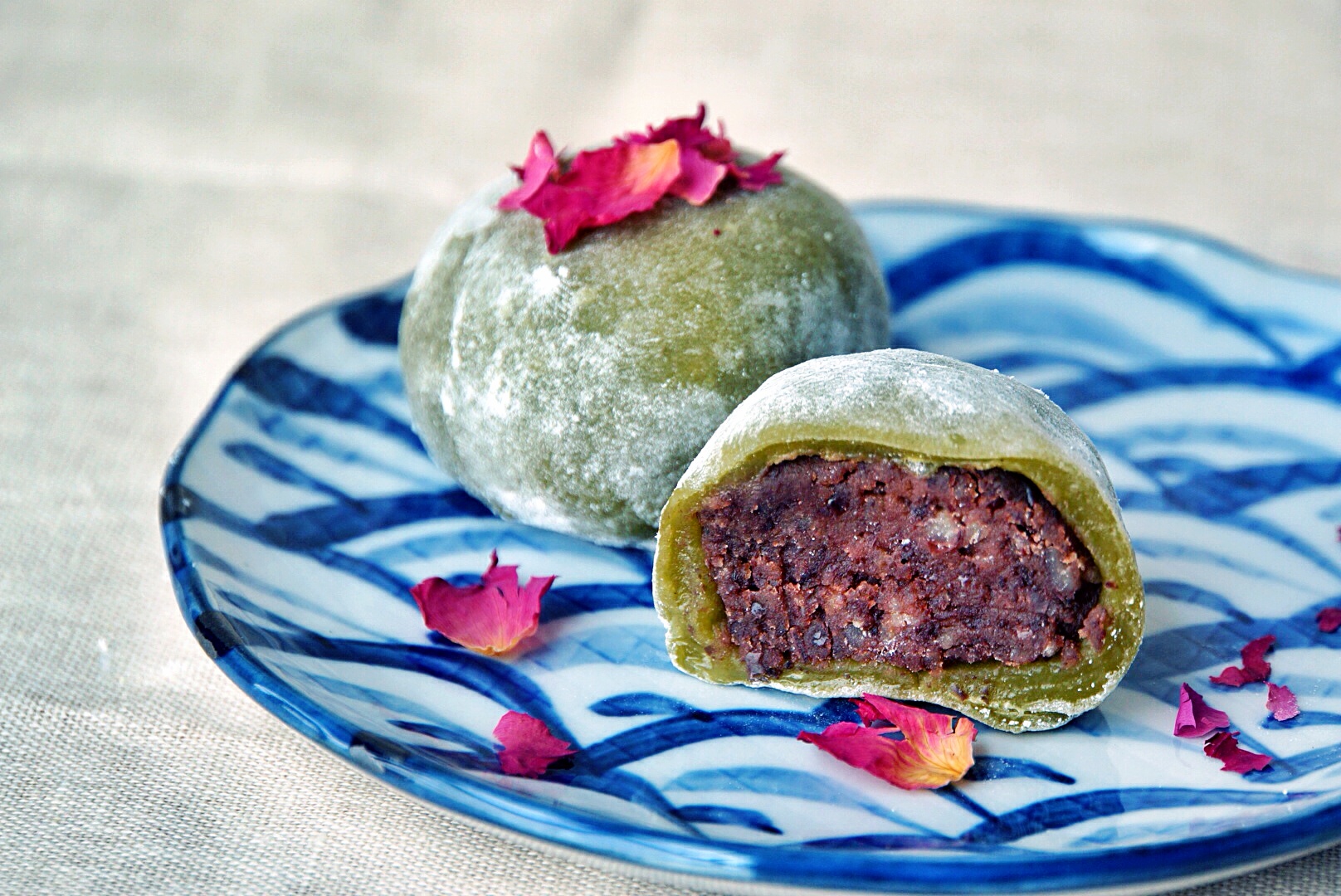 樱花抹茶团子