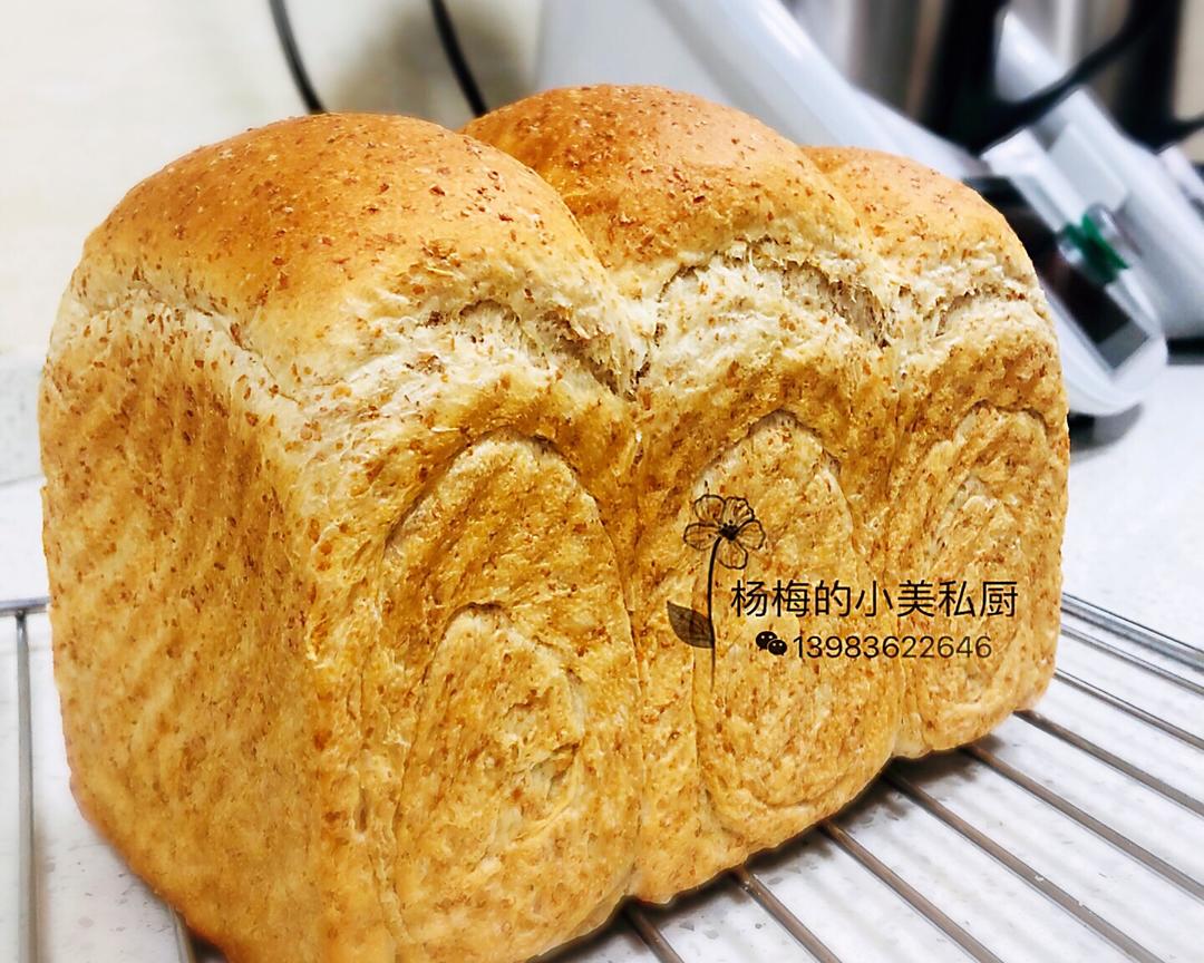 减肥食谱8⃣️波兰种全麦吐司的做法