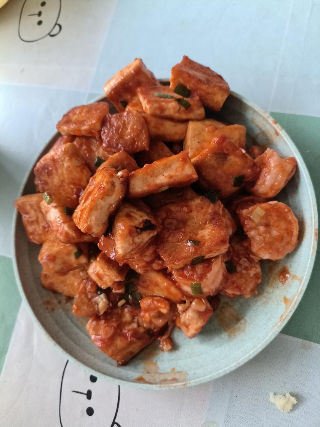 鲜虾番茄豆腐