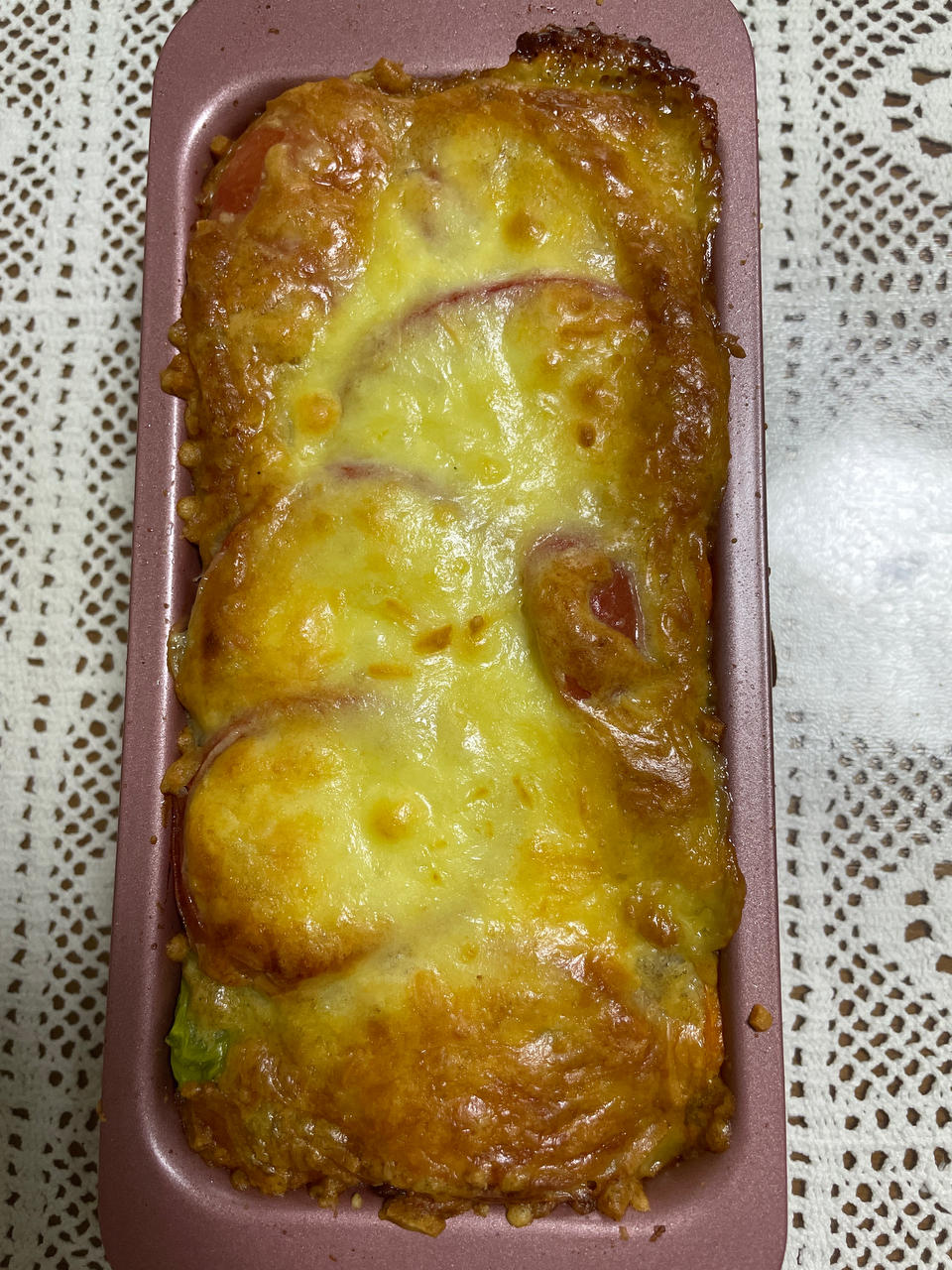 lyuanwe做的微波炉版芝士焗饭15分钟搞定还不用洗锅