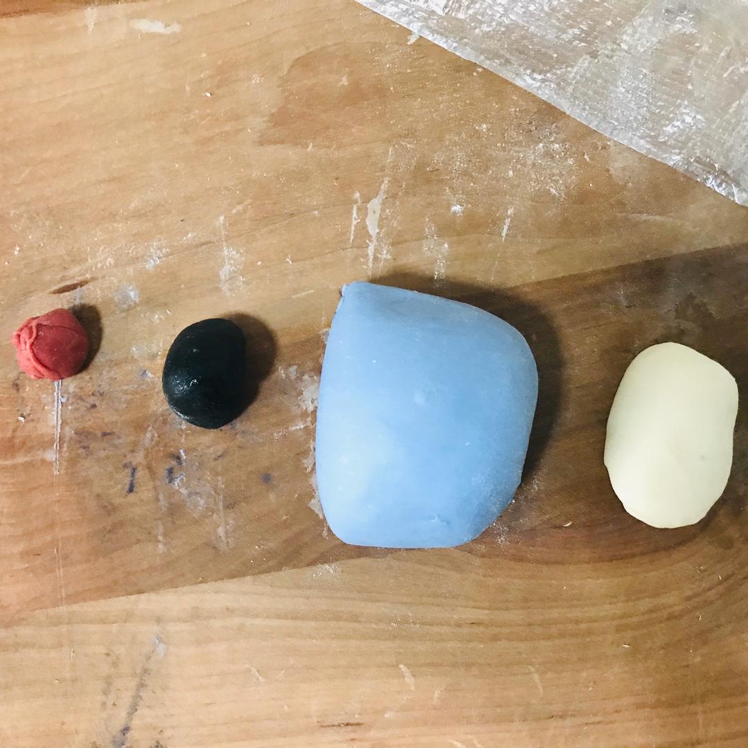 步骤图 叮当猫豆沙包的做法 叮当猫豆沙包的做法步骤 菜谱 下厨房