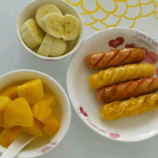 十分钟快手早餐【港式火腿西多士】