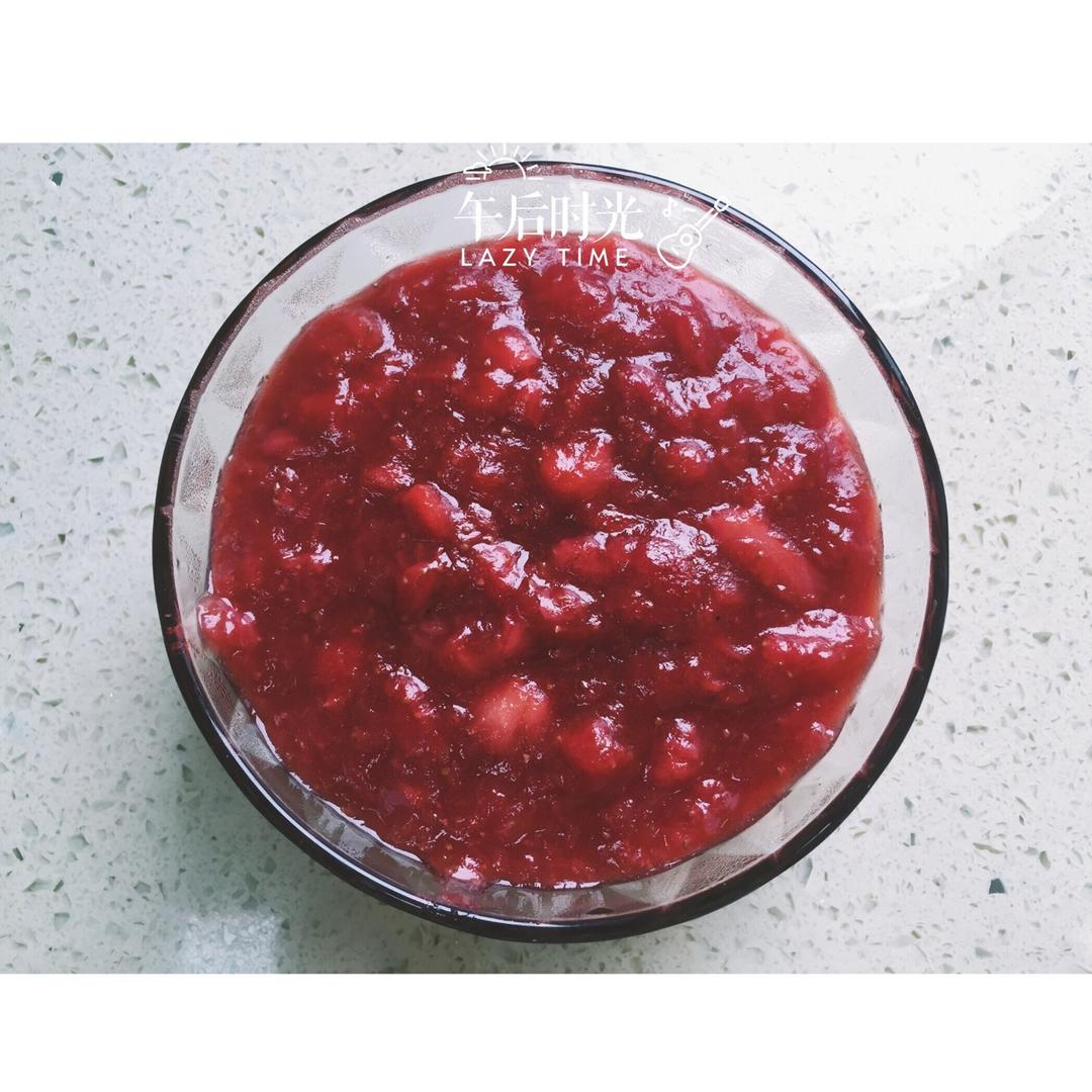 自制无添加草莓酱
