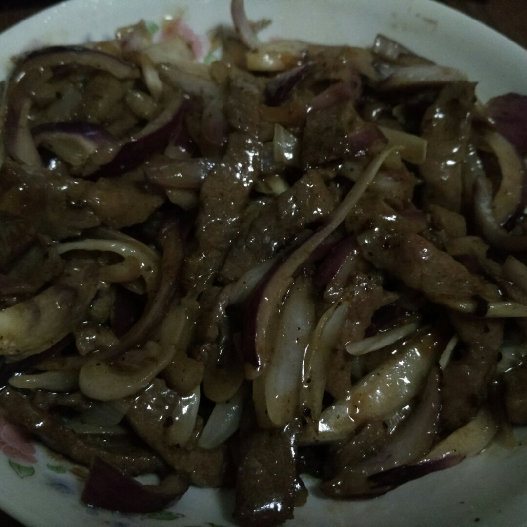 洋葱黑椒牛柳