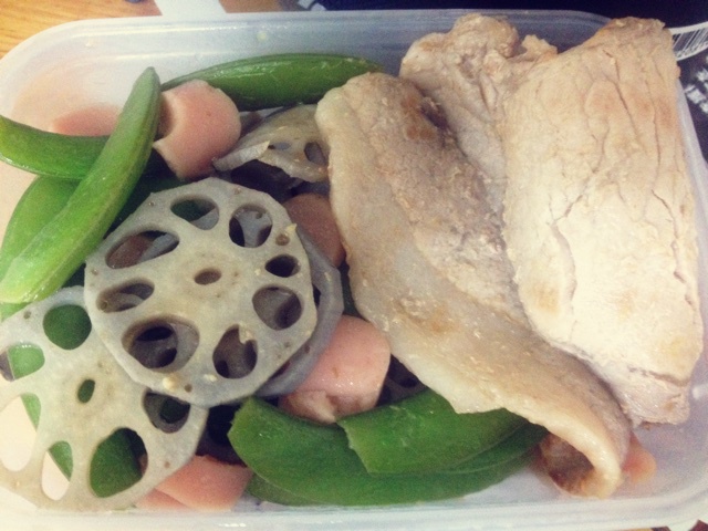 猪肉生姜烧便当