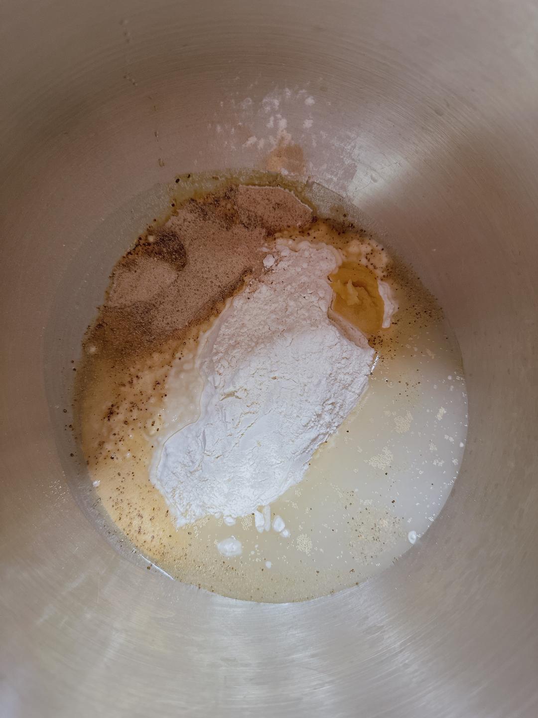 纯奶手撕吐司的做法 步骤1