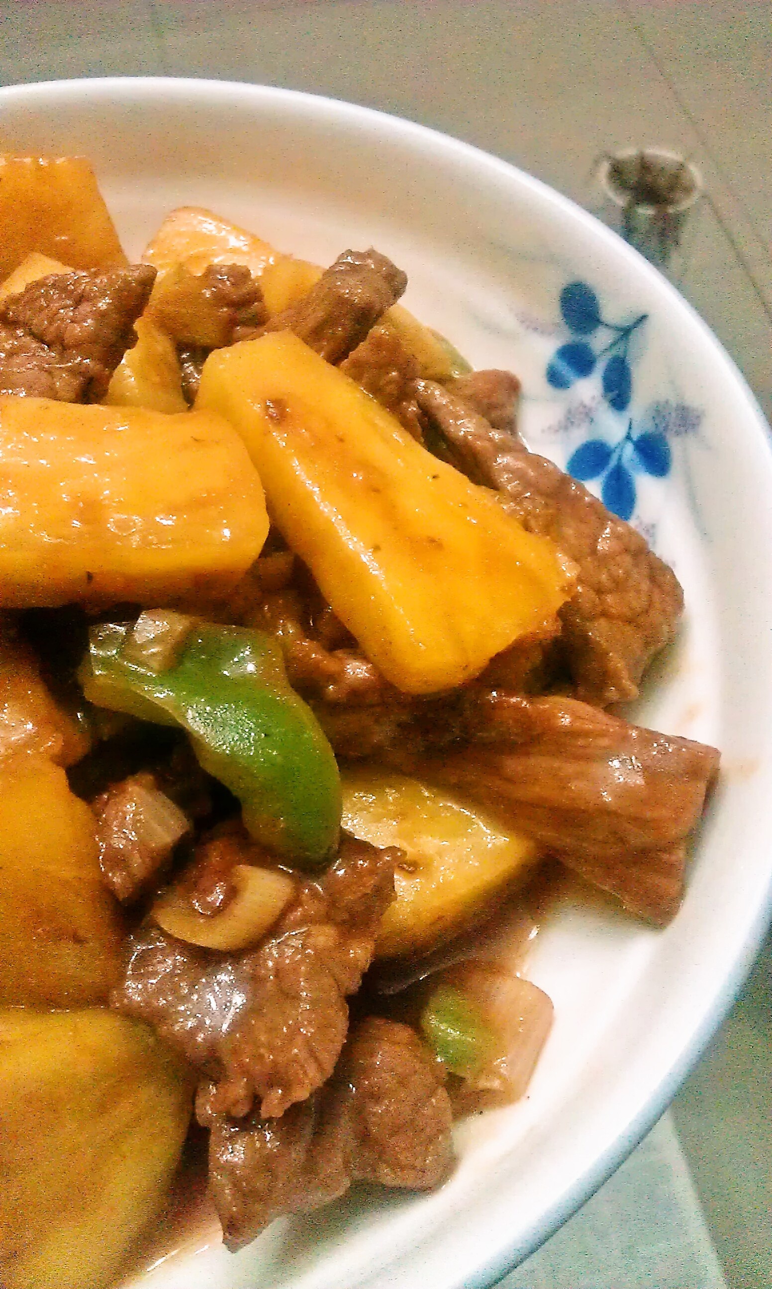菠萝牛肉