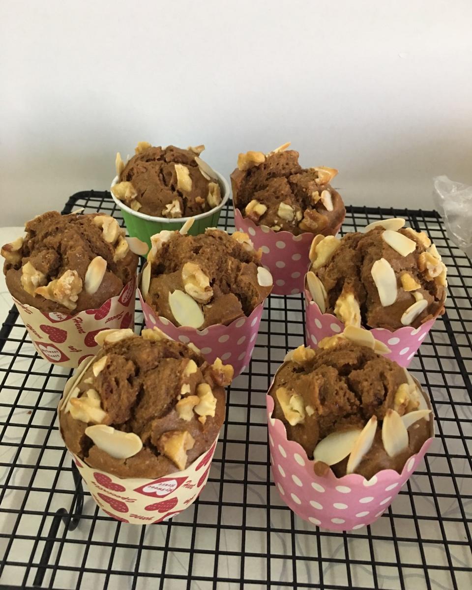 蛋糕 星巴克的全麦核桃麦芬 手机用户7528_4fpe做的星巴克的全麦核桃