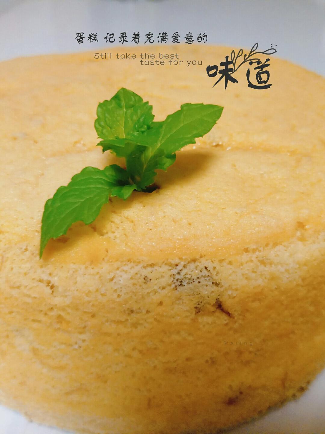 香蕉蛋糕（戚风法）