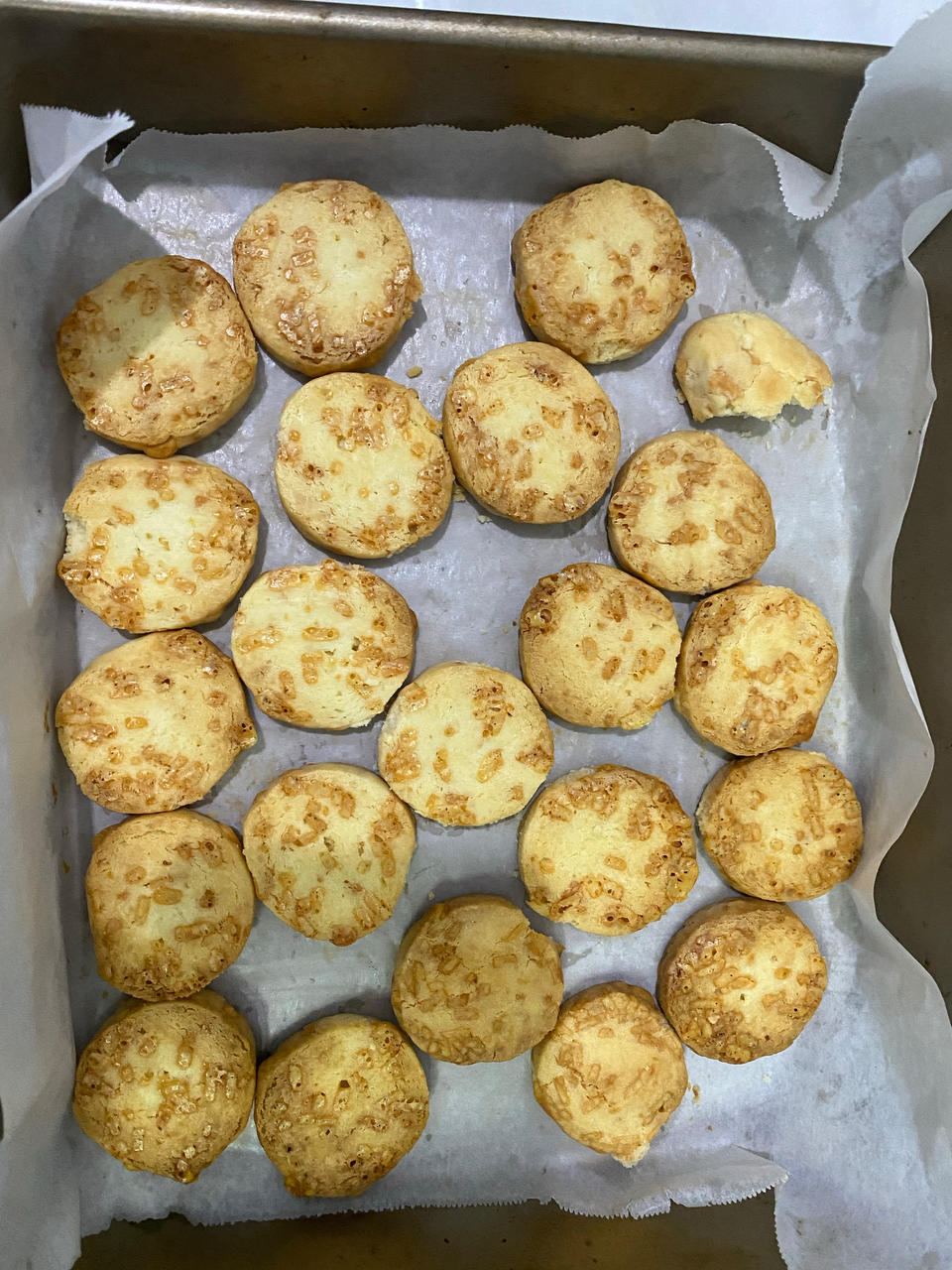 零基础的大孔奶酪曲奇棒