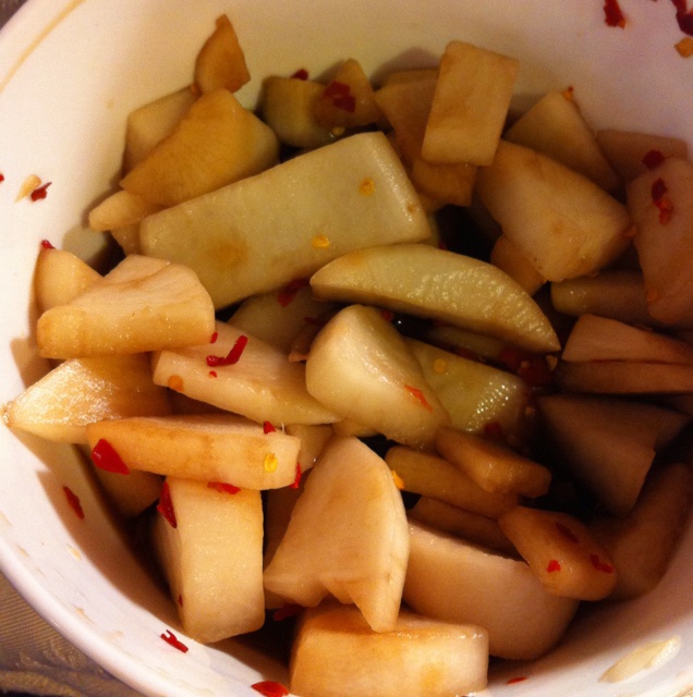 酸甜脆爽腌萝卜