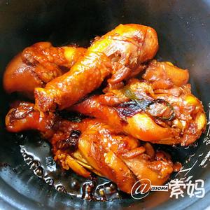 电饭锅焖鸡腿（懒人快手菜）的做法 步骤7