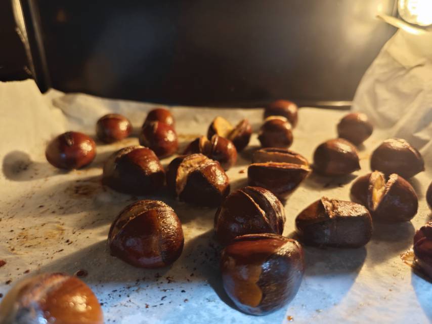 ‼️香甜软糯‼️轻松好剥㊙️烤箱版糖炒栗子