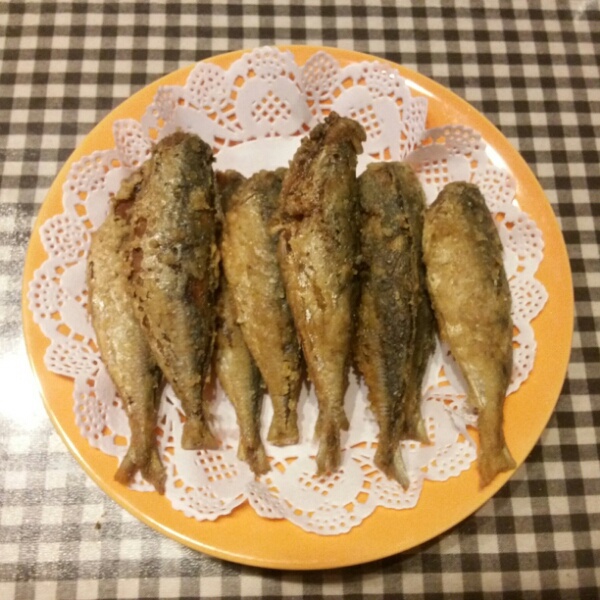 香煎沙丁鱼