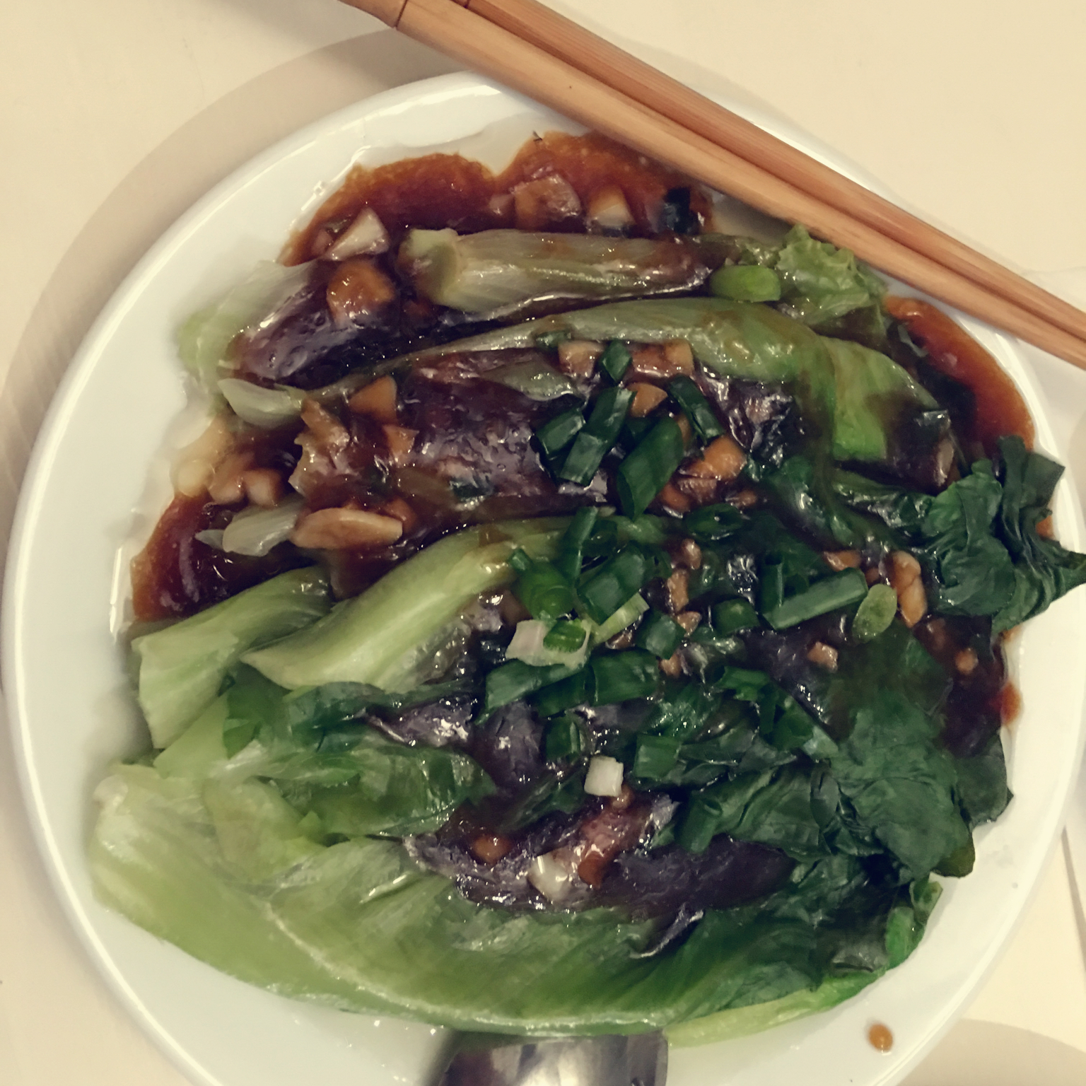 家常菜 蚝油生菜