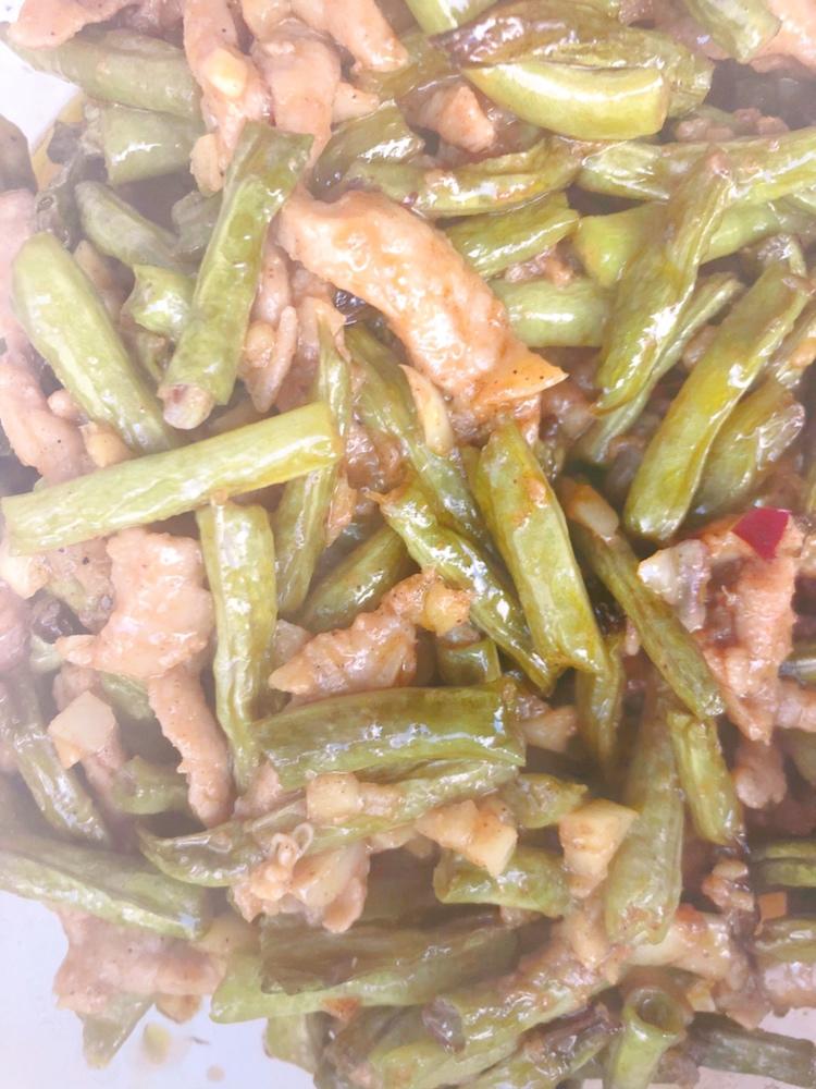 干煸豆角肉絲的做法 步驟4