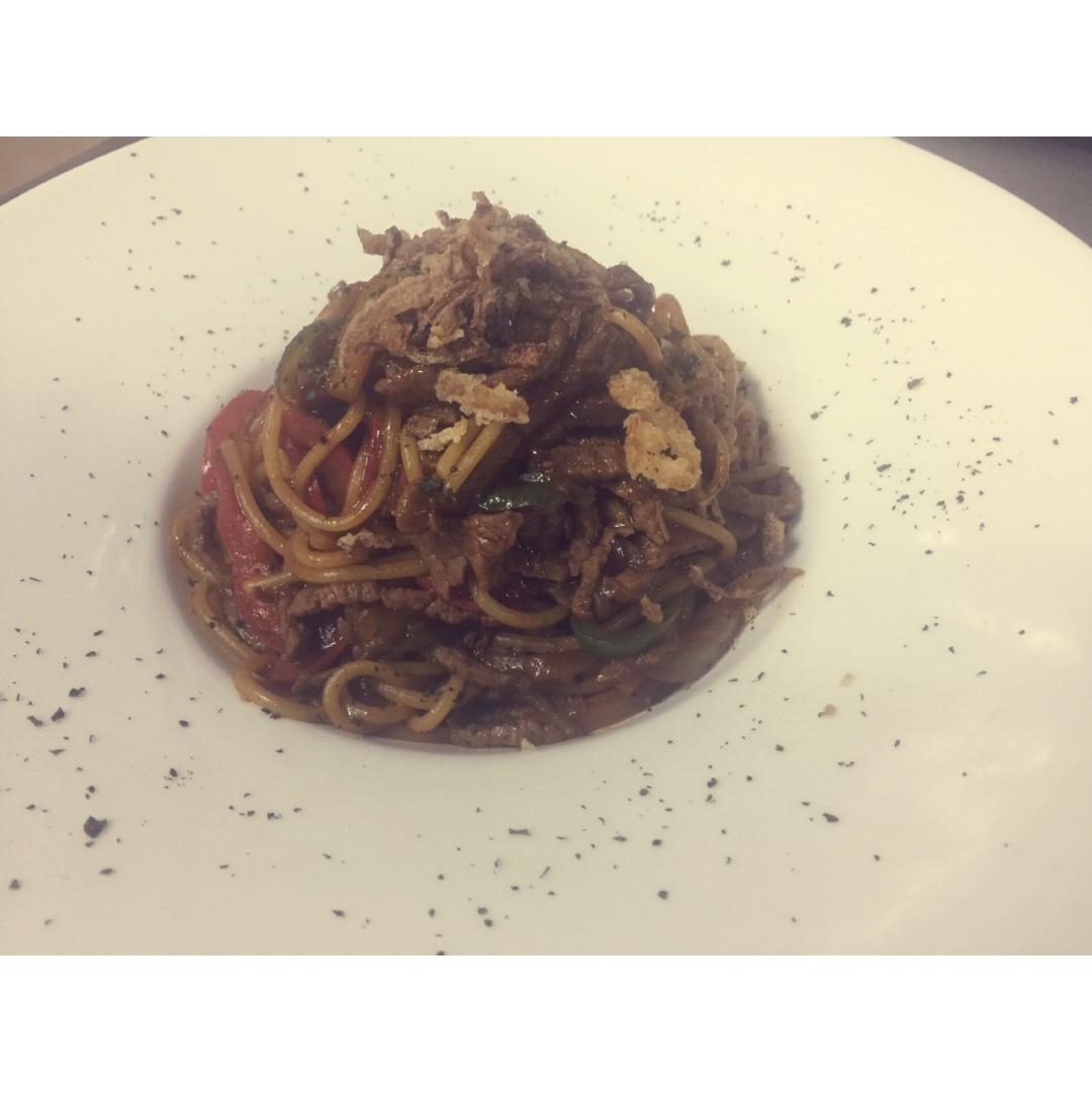 黑胡椒牛柳意大利面