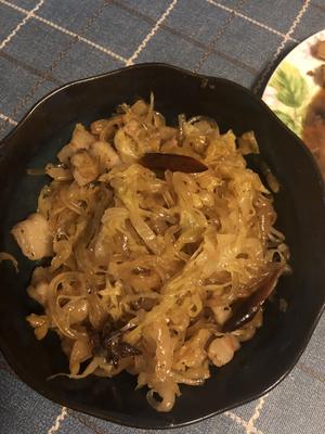 地道东北风味美食-酸菜粉丝（渍菜粉儿）的做法 步骤3