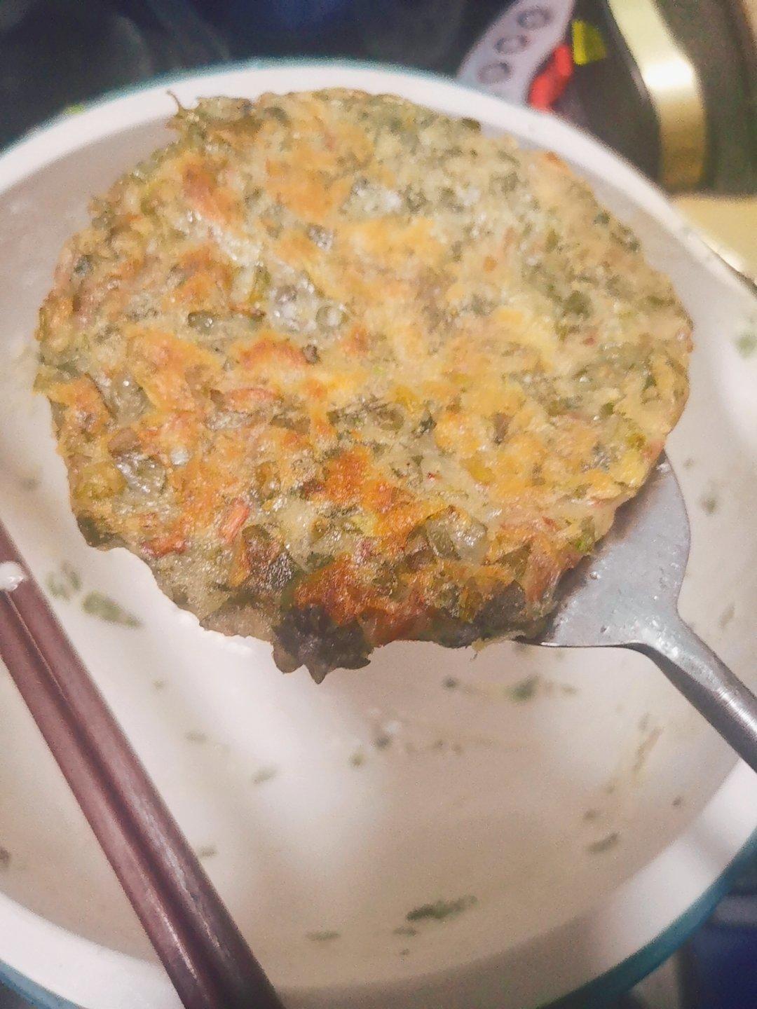 吃出早春的味道：香煎马齿苋饼